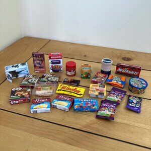 Mini Brands Food Miniature Box Packages Candy Meat + Miposaur 23 pieces Zuru Toy